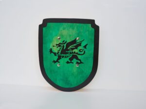 Drachenschild grün