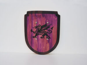 Drachenschild lila