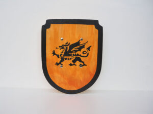 Drachenschild orange