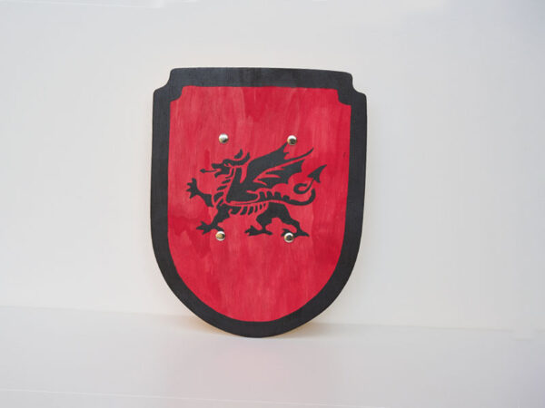 Drachenschild rot
