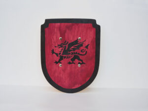 Drachenschild weinrot