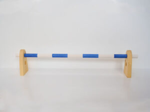 Parcourstangen blau/weiss