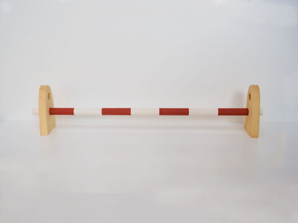 Parcourstangen rot/weiss